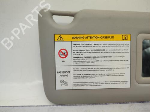 Right sun visor RENAULT TWINGO II (CN0_) 1.2 16V (CN04, CN0B) | BP23676860I2  - Image 5