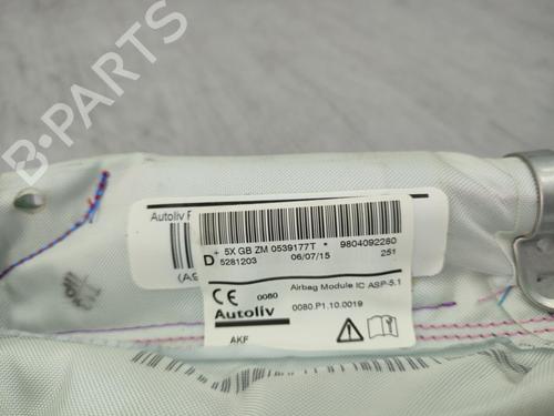 Used Right curtain airbag PEUGEOT 208 I (CA_, CC_) 1.6 HDi / BlueHDi 75 (75 hp) 23720835
