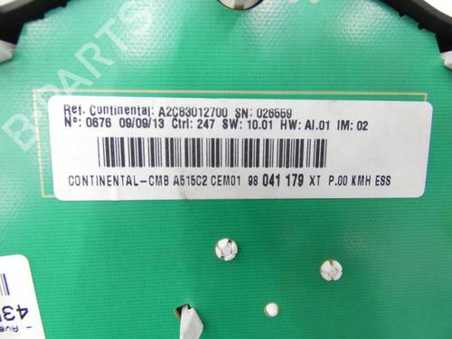 Instrument cluster CITROËN C3 II (SC_) 1.0 VTi 68 | BP23696025C47  - Image 5