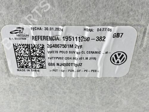 Tecto interior VW POLO VI (AW1, BZ1, AE1) 1.0 TSI | BP32404258I12