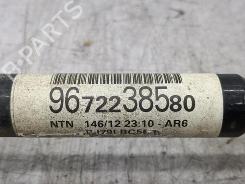 Used Right front driveshaft CITROËN C3 II (SC_) 1.4 HDi 70 (SC8HZC, SC8HR0, SC8HP4) (68 hp) 23707693