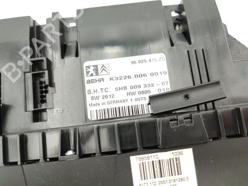Climate control CITROËN C5 III Break (RW_) 2.0 HDi | BP23757325I5 - Image 6