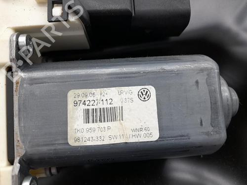Rear left window mechanism VW PASSAT B6 (3C2) 2.0 TDI 16V | BP23708013C24 