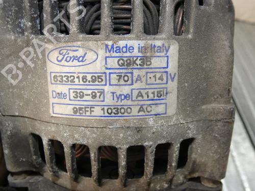 Alternator FORD ESCORT VI (GAL, AAL, ABL)  | BP23750538M7 