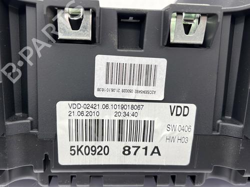 Electronic module VW GOLF VI (5K1) 1.6 TDI | BP25937656M83 