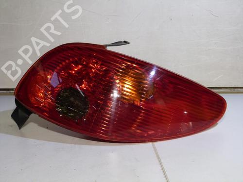 Used Right taillight PEUGEOT 206 Hatchback (2A/C) 1.4 HDi eco 70 (68 hp) 23696981