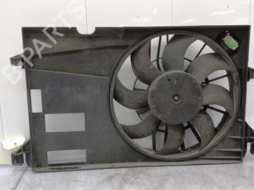 Used Radiator fan Radiator fan FORD FIESTA V (JH_, JD_) 1.6 TDCi (90 hp) 23708391 23708391