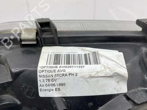 Left headlight NISSAN MICRA II (K11) 1.3 i 16V (HK11) | BP23663707C28 