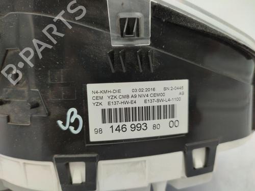 Instrument cluster PEUGEOT 208 I (CA_, CC_) 1.6 BlueHDi 100 | BP23706828C47