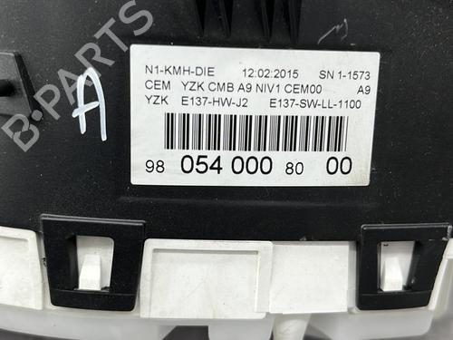 Instrument cluster PEUGEOT 208 I (CA_, CC_) 1.4 HDi | BP23705229C47