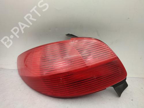 Used Left taillight PEUGEOT 206 Hatchback (2A/C) 1.4 i (75 hp) 29040479