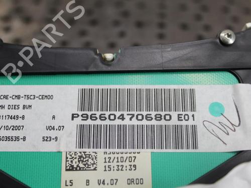 Instrument cluster PEUGEOT 307 Break (3E) 1.6 HDi 110 | BP23686486C47 