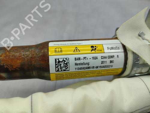 Right curtain airbag FORD C-MAX II (DXA/CB7, DXA/CEU) 2.0 TDCi | BP23705709C12 