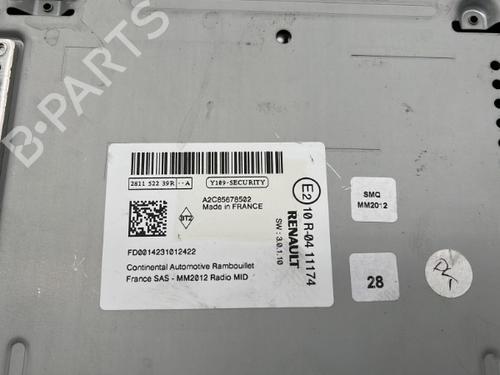 Used Radio Radio RENAULT CAPTUR I (J5_, H5_) 1.5 dCi 90 (J5N4, J5M5, J5MW, J5M6, J5AL, J5AJ) (90 hp) 23758664 23758664