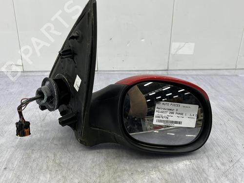 Right mirror PEUGEOT 206 Hatchback (2A/C) 1.4 HDi eco 70 | BP23705900C27 