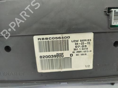 Instrument cluster RENAULT MEGANE II Estate (KM0/1_) 1.9 dCi (KMRG, KM1G, KM0G, KM2C) | BP23710974C47 