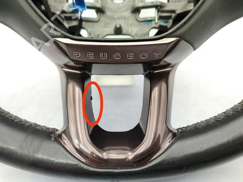 Steering wheel PEUGEOT 2008 I (CU_) 1.6 BlueHDi 120 | BP23753197C49  - Image 6