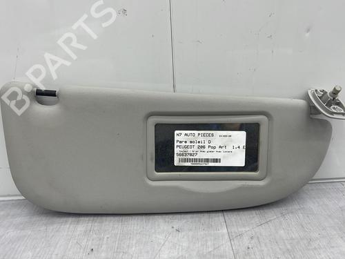 Used Right sun visor Right sun visor PEUGEOT 206 Hatchback (2A/C) 1.4 i (75 hp) 23673996 23673996