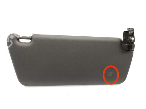 Used Left sun visor Left sun visor MERCEDES-BENZ A-CLASS (W176) A 180 CDI / d (176.012) (109 hp) 23741169 23741169