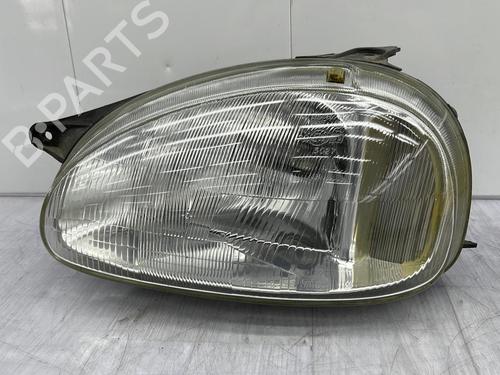 Used Left headlight OPEL CORSA B (S93) 1.2 i (F08, F68, M68) (45 hp) 23674134