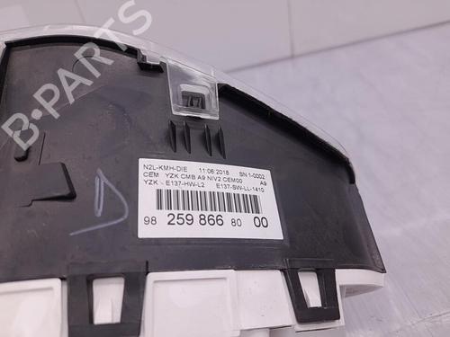 Instrument cluster PEUGEOT 208 I (CA_, CC_) 1.6 HDi / BlueHDi 75 | BP23710392C47 