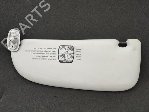 Right sun visor PEUGEOT 206 Hatchback (2A/C) 1.4 HDi eco 70 | BP23743222I2 