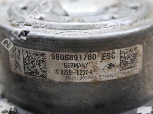 Used ABS pump PEUGEOT 208 I (CA_, CC_) 1.4 HDi (68 hp) 23685761