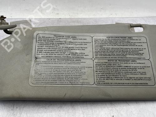 Used Left sun visor SUZUKI JIMNY Closed Off-Road Vehicle (SN) 1.5 DDiS 4WD (SN415D) (65 hp) 29865955