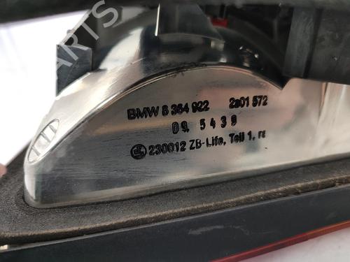 Used Right taillight BMW 3 (E46) 320 d (129 hp) 23731136