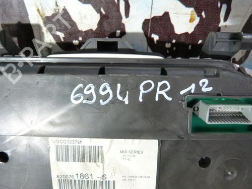 Instrument cluster RENAULT CLIO III Grandtour (KR0/1_) 1.5 dCi (KR0F) | BP23690379C47