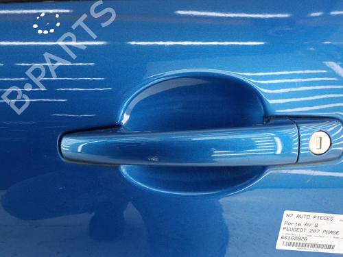 Left front door PEUGEOT 207 (WA_, WC_) 1.4 | BP23712600C2 