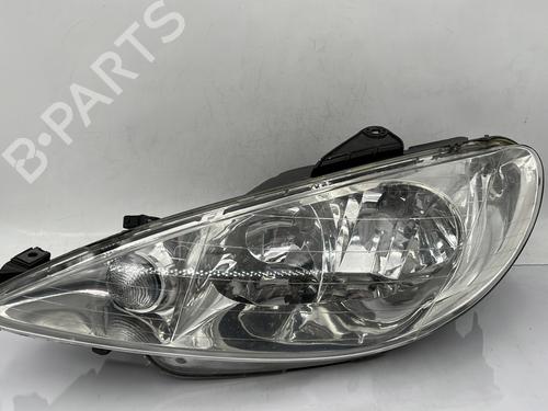 Used Left headlight PEUGEOT 206 SW (2E/K) 1.4 HDi (68 hp) 28098421