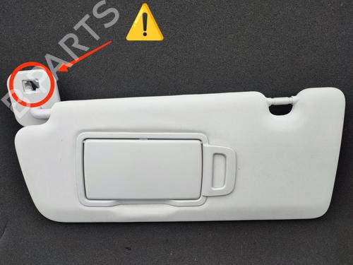 Left sun visor DACIA SANDERO III 1.0 TCe 90 | BP23751410I1 