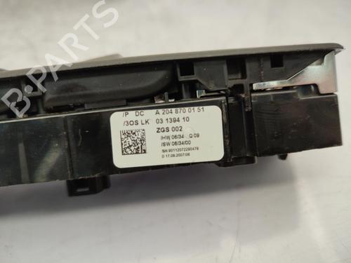 left-front-window-switch-mercedes-benz-c-class-w204-2007-2008-2009-2010-2011-2012-2013-2014-2015-23731870 main image