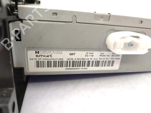 Radio SMART FORFOUR (454) 1.5 CDI (454.000) | BP23751761E6  - Image 6