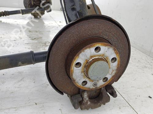 Rear axle VW POLO V (6R1, 6C1) 1.6 TDI | BP23705853M2 