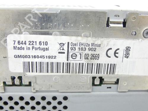 Bilradio OPEL ASTRA H (A04) 1.7 CDTI (L48) | BP23695660E6 