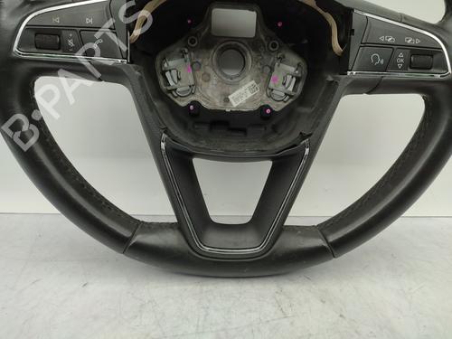 Steering wheel SEAT LEON (5F1) 1.4 TSI | BP25301362C49  - Image 5