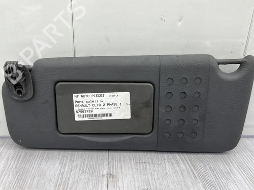 Used Left sun visor Left sun visor RENAULT CLIO II (BB_, CB_) 1.4 (B/CB0C, B/CB0S) (75 hp) 23674252 23674252