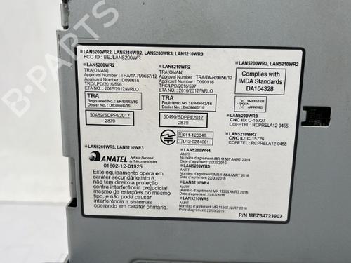 Radio DACIA SANDERO II TCe 90 (B8M1, B8MA, B8AC) | BP23758573E6 