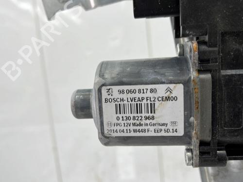 Front right window mechanism PEUGEOT 2008 I (CU_) 1.6 HDi | BP23754423C23 - Image 2