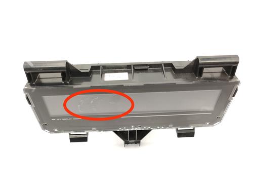 Used Instrument cluster Instrument cluster RENAULT ZOE (BFM_) ZOE (92 hp) 23759542 23759542