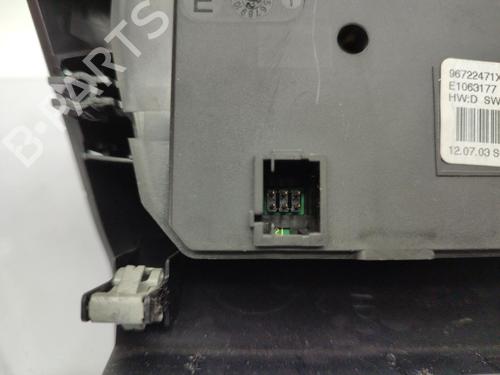 Climate control PEUGEOT 208 I (CA_, CC_) 1.6 HDi | BP23718739I5 