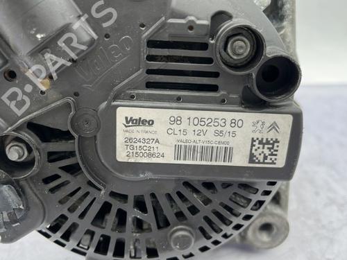 Used Alternator Alternator PEUGEOT 2008 I (CU_) 1.6 BlueHDi 120 (120 hp) 23752856 23752856