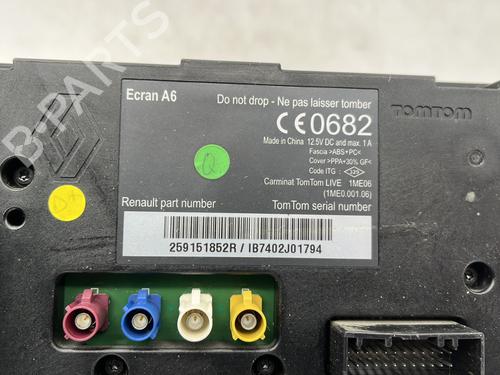 Display monitor RENAULT CLIO III (BR0/1, CR0/1) 1.5 dCi (C/BR0G, C/BR1G) | BP31300540C48 