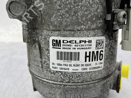 AC compressor OPEL ZAFIRA / ZAFIRA FAMILY B (A05) 1.7 CDTI (M75) | BP31269403M34