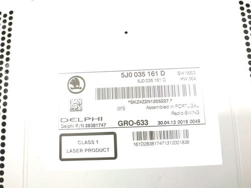 Radio SKODA FABIA II (542) 1.2 TSI | BP23749673E6 