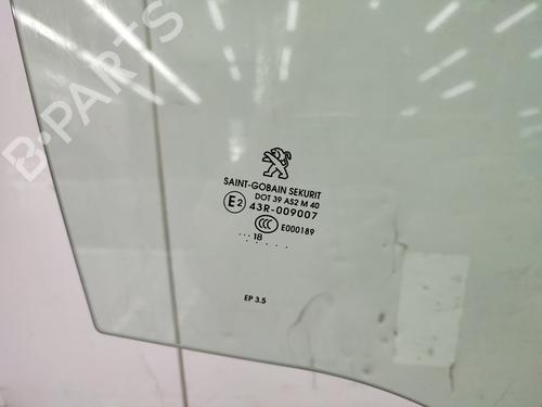Front right door window PEUGEOT 208 I (CA_, CC_) 1.2 VTI 82 | BP24199244C19 