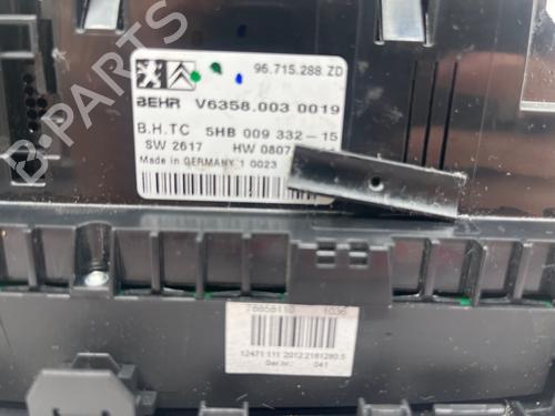 Climate control CITROËN C5 III (RD_) 2.0 HDi 140 (RDRHF8, RDRHFA, RDRHA8, RDRHAJ) | BP36861950I5  - Image 10