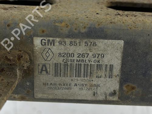 Rear axle RENAULT TRAFIC II Bus (JL) 1.9 dCI 100 (JL0C, JL0K) | BP23755082M2 